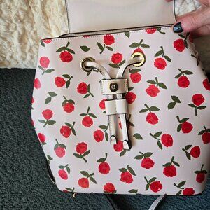 Kate Spade Lizzie Rosette Backpack – Pink Saffiano Leather (NWOT)